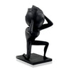 CLEON PETERSON 'World on Fire' (2021) Black Matte Resin Designer Art Sculpture