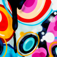 Load image into Gallery viewer, COPE2 &#39;Abstract Circles&#39; (2024) Original Acrylic/Spray Paint on Canvas