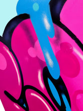 Load image into Gallery viewer, COPE2 &#39;Bubble Tag Drip&#39; (2024) Original Mixed Media on Wrapped Canvas - Signari Gallery 