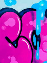 Load image into Gallery viewer, COPE2 &#39;Bubble Tag Drip&#39; (2024) Original Mixed Media on Wrapped Canvas - Signari Gallery 