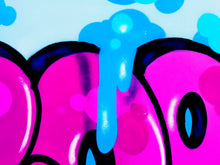 Load image into Gallery viewer, COPE2 &#39;Bubble Tag Drip&#39; (2024) Original Mixed Media on Wrapped Canvas - Signari Gallery 