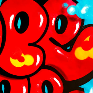 COPE2 x Signari + PMV 'Dripping Tags' (2025) Giclée Print (Main ed.)
