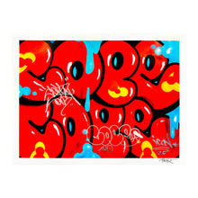Load image into Gallery viewer, COPE2 x Signari + PMV &#39;Dripping Tags&#39; (2025) Giclée Print (HE-1)