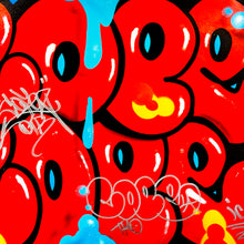 Load image into Gallery viewer, COPE2 x Signari + PMV &#39;Dripping Tags&#39; (2025) Giclée Print (HE-1)