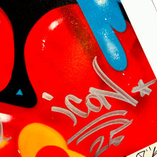 Load image into Gallery viewer, COPE2 x Signari + PMV &#39;Dripping Tags&#39; (2025) Giclée Print (HE-1)