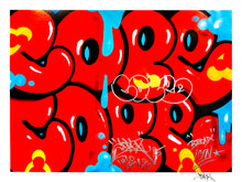 Load image into Gallery viewer, COPE2 x Signari + PMV &#39;Dripping Tags&#39; (2025) Giclée Print (HE-2)