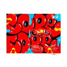 Load image into Gallery viewer, COPE2 x Signari + PMV &#39;Dripping Tags&#39; (2025) Giclée Print (HE-2)
