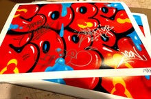 Load image into Gallery viewer, COPE2 x Signari + PMV &#39;Dripping Tags&#39; (2025) Giclée Print (HE-2)