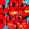 COPE2 x Signari + PMV 'Dripping Tags' (2025) Giclée Print (HE-2)