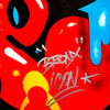 COPE2 x Signari + PMV 'Dripping Tags' (2025) Giclée Print (HE-2)