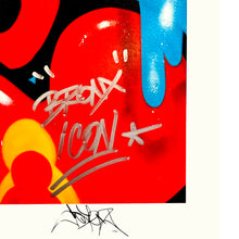 Load image into Gallery viewer, COPE2 x Signari + PMV &#39;Dripping Tags&#39; (2025) Giclée Print (HE-2)