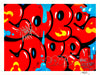 COPE2 x Signari + PMV 'Dripping Tags' (2025) Giclée Print (HE-4)