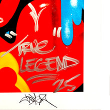 Load image into Gallery viewer, COPE2 x Signari + PMV &#39;Dripping Tags&#39; (2025) Giclée Print (HE-4)