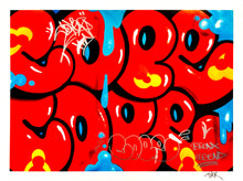 Load image into Gallery viewer, COPE2 x Signari + PMV &#39;Dripping Tags&#39; (2025) Giclée Print (HE-5)