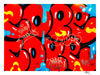 COPE2 x Signari + PMV 'Dripping Tags' (2025) Giclée Print (HE-6)