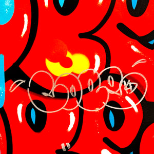 COPE2 x Signari + PMV 'Dripping Tags' (2025) Giclée Print (HE-6)