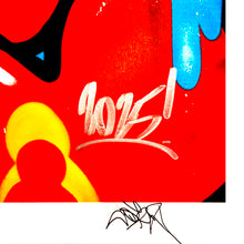 Load image into Gallery viewer, COPE2 x Signari + PMV &#39;Dripping Tags&#39; (2025) Giclée Print (HE-6)