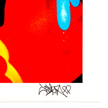 Load image into Gallery viewer, COPE2 x Signari + PMV &#39;Dripping Tags&#39; (2025) PRINTER&#39;S PROOF Giclée Print (PP)