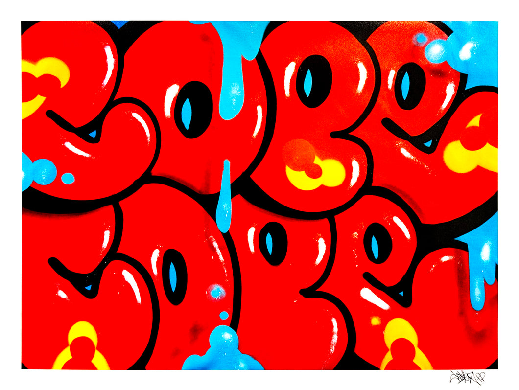 COPE2 x Signari + PMV 'Dripping Tags' (2025) PRINTER'S PROOF Giclée Print (PP)