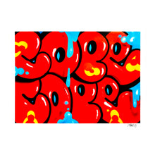 Load image into Gallery viewer, COPE2 x Signari + PMV &#39;Dripping Tags&#39; (2025) PRINTER&#39;S PROOF Giclée Print (PP)