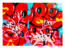 Load image into Gallery viewer, COPE2 x Signari + PMV 'Dripping Tags' (2025) Giclée Print (SHE-6/8) - Signari Gallery 