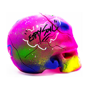 COPE2 'Empty Soul' (2025) Rare Hand-Painted Ceramic Skull