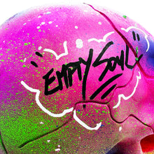 Load image into Gallery viewer, COPE2 &#39;Empty Soul&#39; (2025) Rare Hand-Painted Ceramic Skull