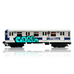 COPE2 'Metro 4699' (2024) Hand-Painted MTH NYC Subway Train Car - Signari Gallery 