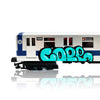 COPE2 'Metro 4699' (2024) Hand-Painted MTH NYC Subway Train Car - Signari Gallery 