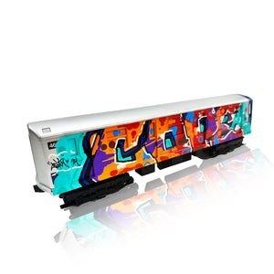 COPE2 'Metro 4699' (2024) Hand-Painted MTH NYC Subway Train Car - Signari Gallery 