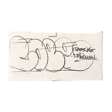 Load image into Gallery viewer, COPE2 &#39;Passing Through Tag&#39; (2022) Hand-Signed Framed Cardboard Cut