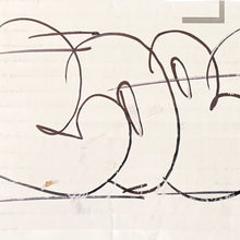 Load image into Gallery viewer, COPE2 &#39;Passing Through Tag&#39; (2022) Hand-Signed Framed Cardboard Cut
