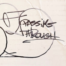 Load image into Gallery viewer, COPE2 &#39;Passing Through Tag&#39; (2022) Hand-Signed Framed Cardboard Cut