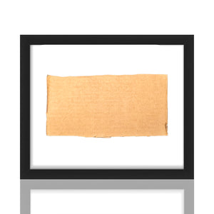 COPE2 'Passing Through Tag' (2022) Hand-Signed Framed Cardboard Cut