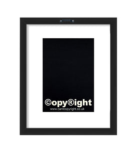 COPYRIGHT 'Eternal Heartbreak' (2015) Original (framed) Postcard