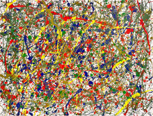 Load image into Gallery viewer, COREY COGHLAN &#39;Inspired&#39; (2014) Original Paint Splatter on Wrapped Canvas