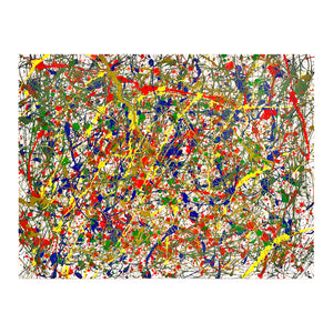 COREY COGHLAN 'Inspired' (2014) Original Paint Splatter on Wrapped Canvas