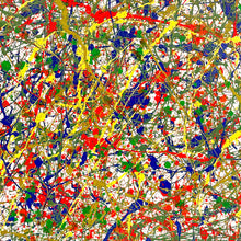 Load image into Gallery viewer, COREY COGHLAN &#39;Inspired&#39; (2014) Original Paint Splatter on Wrapped Canvas