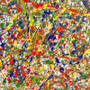 COREY COGHLAN 'Inspired' (2014) Original Paint Splatter on Wrapped Canvas
