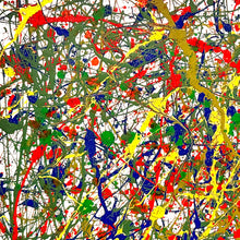 Load image into Gallery viewer, COREY COGHLAN &#39;Inspired&#39; (2014) Original Paint Splatter on Wrapped Canvas