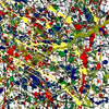 COREY COGHLAN 'Inspired' (2014) Original Paint Splatter on Wrapped Canvas - Signari Gallery 