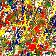 Load image into Gallery viewer, COREY COGHLAN &#39;Inspired&#39; (2014) Original Paint Splatter on Wrapped Canvas