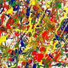 COREY COGHLAN 'Inspired' (2014) Original Paint Splatter on Wrapped Canvas