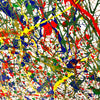COREY COGHLAN 'Inspired' (2014) Original Paint Splatter on Wrapped Canvas