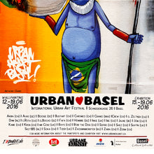 Load image into Gallery viewer, CRANIO &#39;Urban Art Basel&#39; (2016) RARE Original Lithograph Poster - Signari Gallery 
