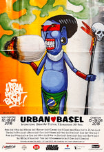 Load image into Gallery viewer, CRANIO &#39;Urban Art Basel&#39; (2016) RARE Original Lithograph Poster - Signari Gallery 