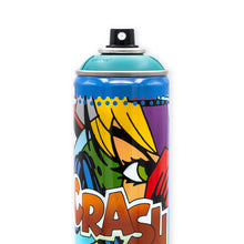 Load image into Gallery viewer, CRASH 'MTN Spray Paint Can' (2023) Limited Edition in Wood Display