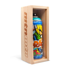 Load image into Gallery viewer, CRASH 'MTN Spray Paint Can' (2023) Limited Edition in Wood Display