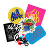 CRASH 'Sticker 6-Pack' (2025) Colorful Graffiti Sticker Set