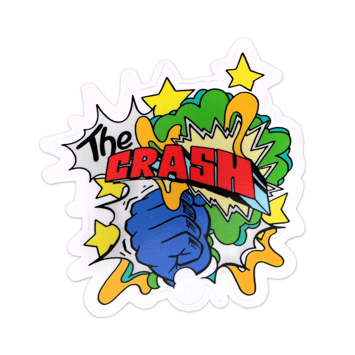 Crash Rescue Sticker CRASH 'Sticker 6-Pack' (2025) Colorful Graffiti Sticker Set
